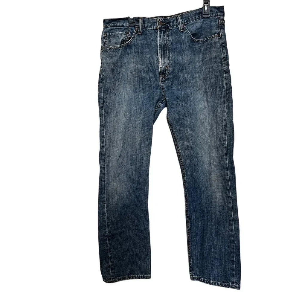 Levi's‎ Classic Straight Leg Blue Denim Jeans Medium Wash Size 36x30